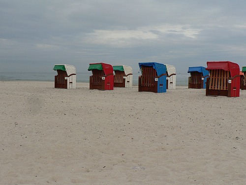 Rostock Warnemünde
Beach chairs, Warnem&uuml;nde
Küste - Strand, Tourismus, Öffentlicher Bereich/Strand
Dörte Salecker